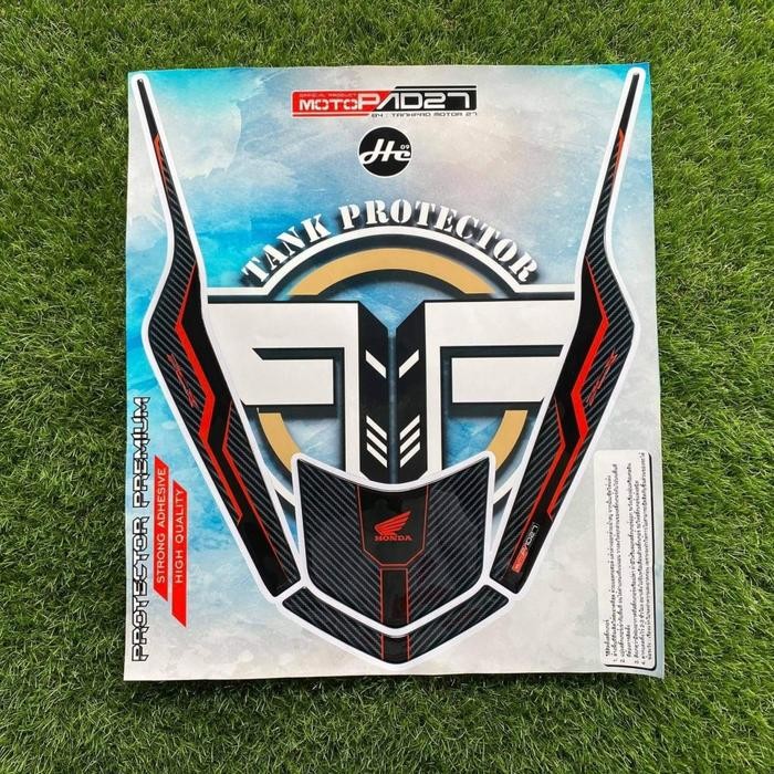 EMBLEM STIKER TIMBUL DECALS 3D tailpad behel premium all new pcx 160 tahun 2021 s/d 2024 BAHAN RESIN