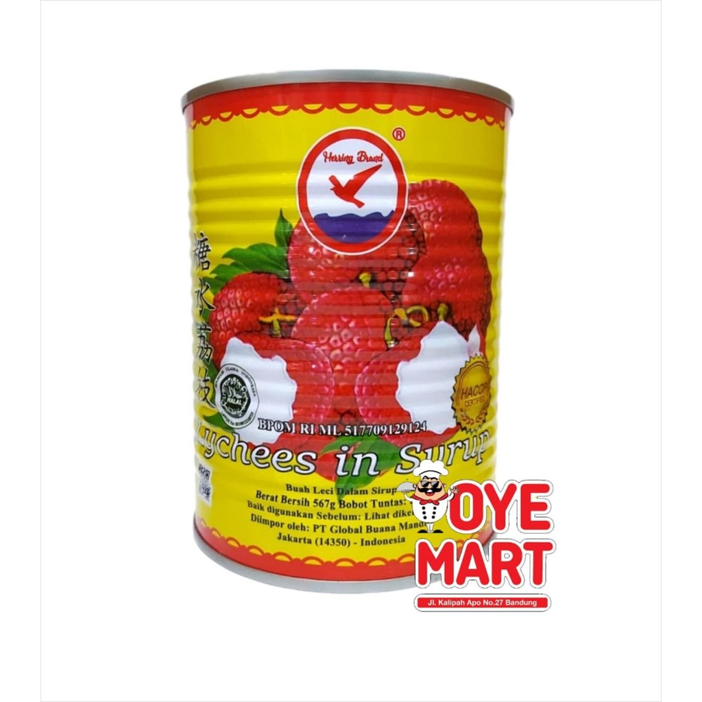 

HERRING BRAND LYCHEE KALENG SIRUP 567GR
