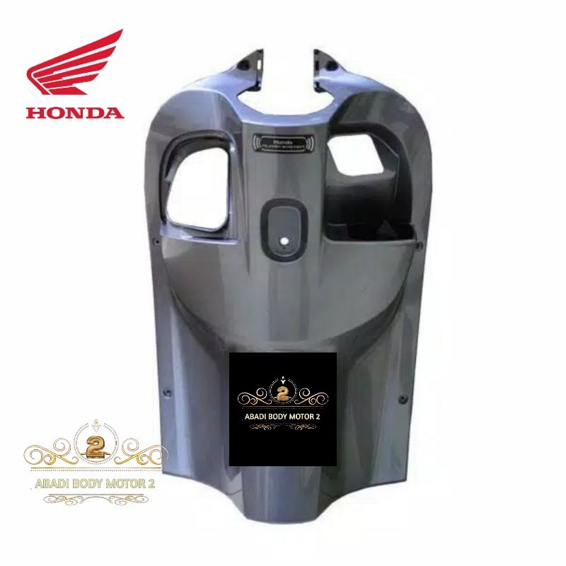 COD- cover innet lower legshield kap kontak tengah scoopy esp new K93 2017 2018 2019 2020 silver glo