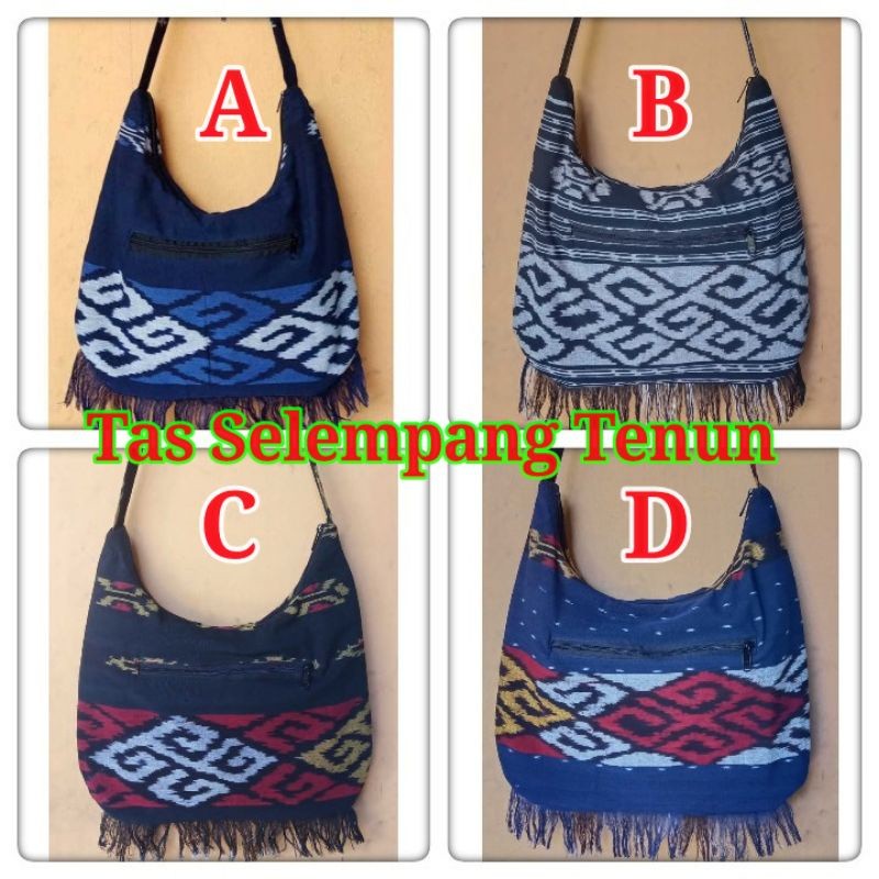 Tas Selempang  Tenun Etnik Lombok Tenun Jepara Tas Tenun
