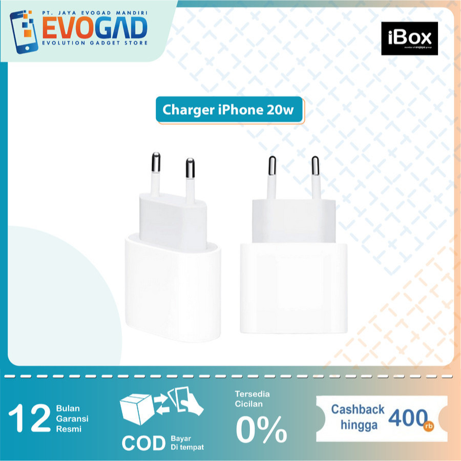 iPhone Charger Adapter 20W USB-C Power Adapter