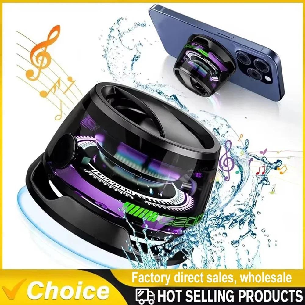 Portable Bluetooth Speaker HECATE G200 RGB Magnetic Speaker BT5.3 Mini Sound Box 7 Hours Playback Ph