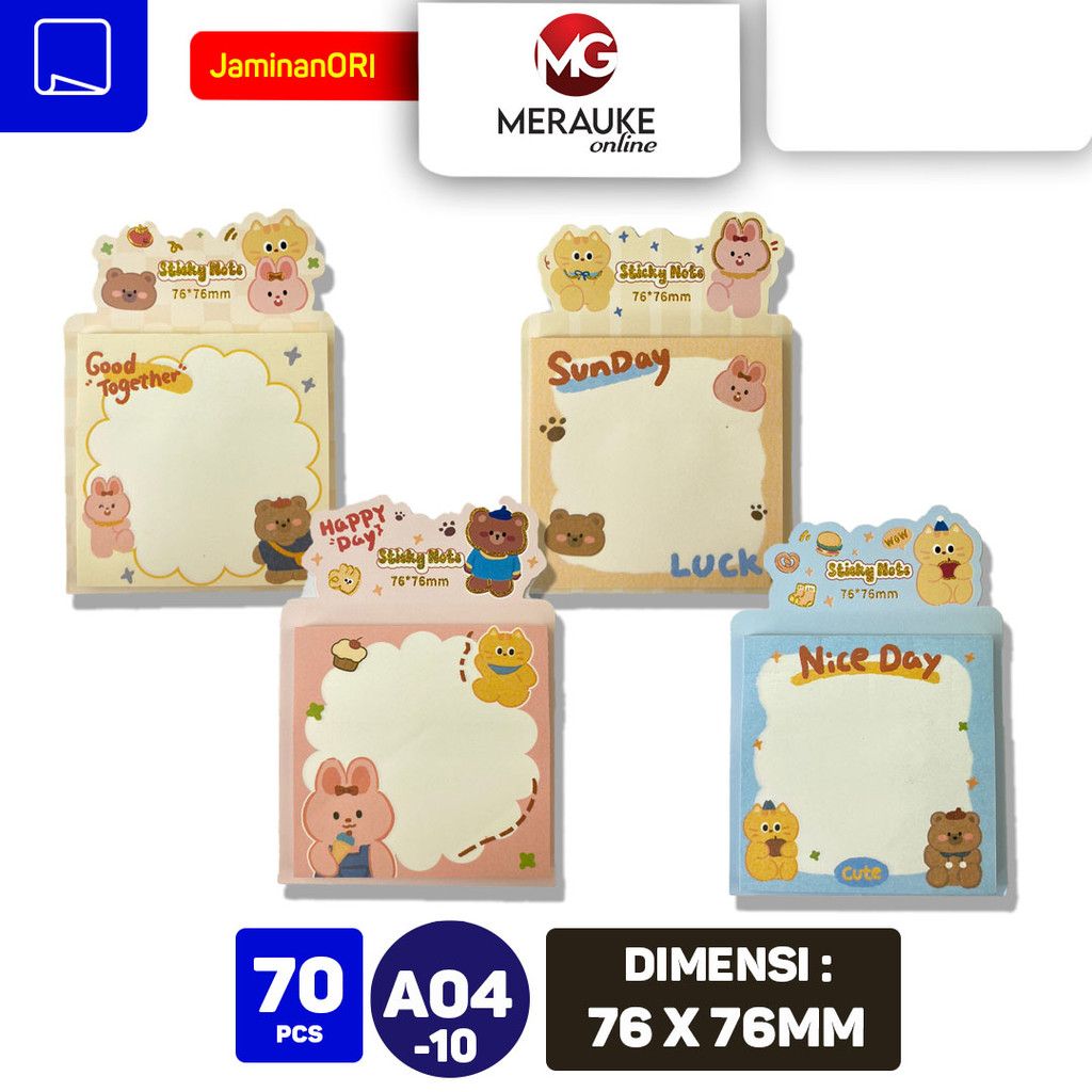 

JIN NA XING Sticky Notes TOMMY'S DIARY A04-10