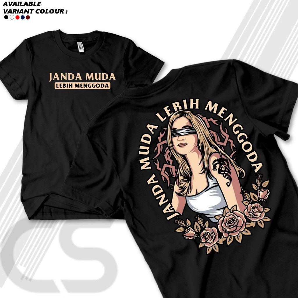 KAOS JANDA MUDA LEBIH MENGGODA