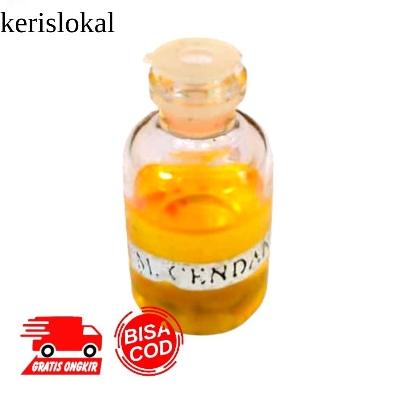 Minyak Wangi Cendana Kuning Asli Original KL16