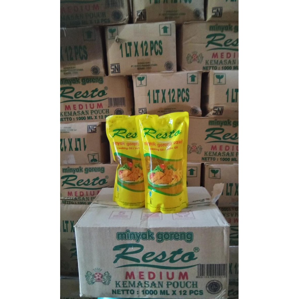 

MINYAK GORENG RESTO 1 LITER KARTON