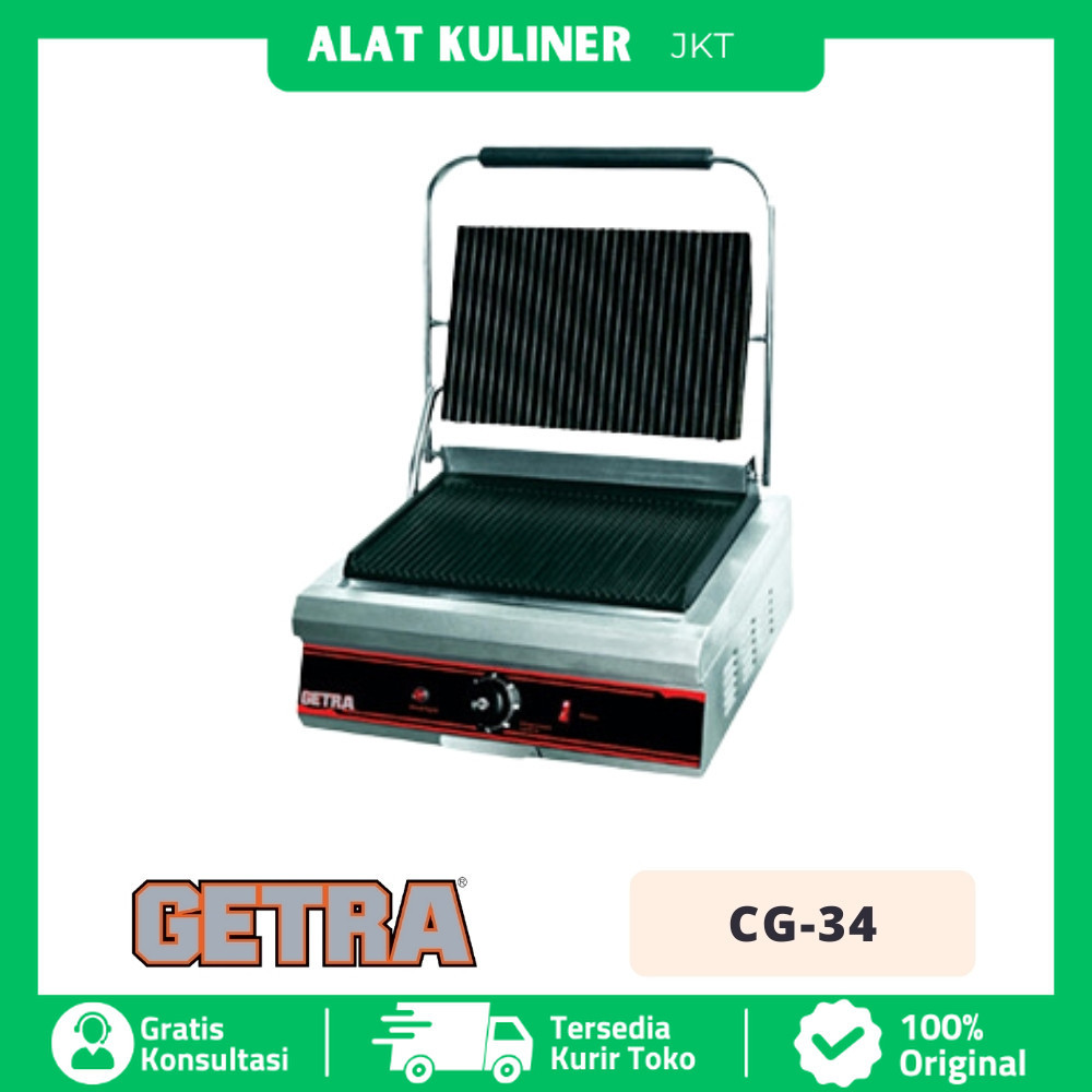 CONTACT GRILLER GETRA CG 34 CG-34 PEMANGGANG GRILL LISTRIK