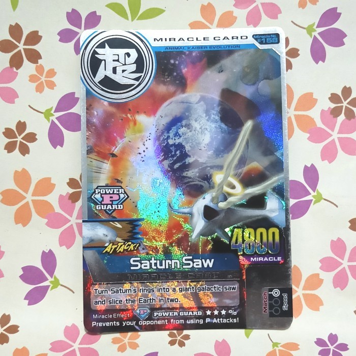 animal kaiser silver miracle saturn saw ( kaiser two horn ) bekas