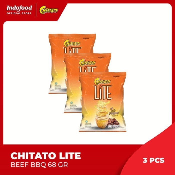 

Best 3 Pcs - Chitato Lite Beef BBQ 68 gr