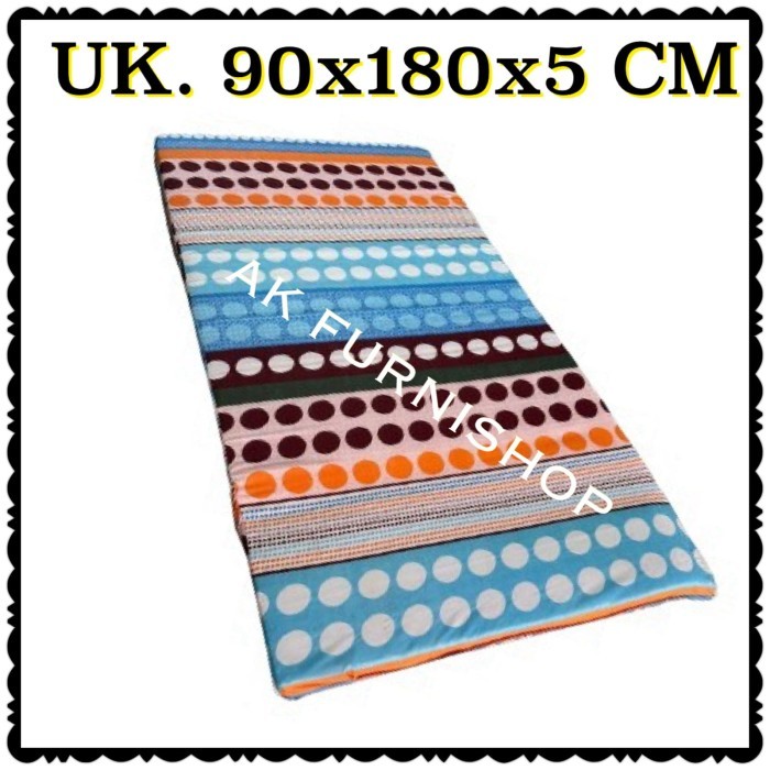 Kasur Lipat Busa Dakron Murah Tebal 5 CM - Kasur Lantai Ekonomis - KL AK 70X180