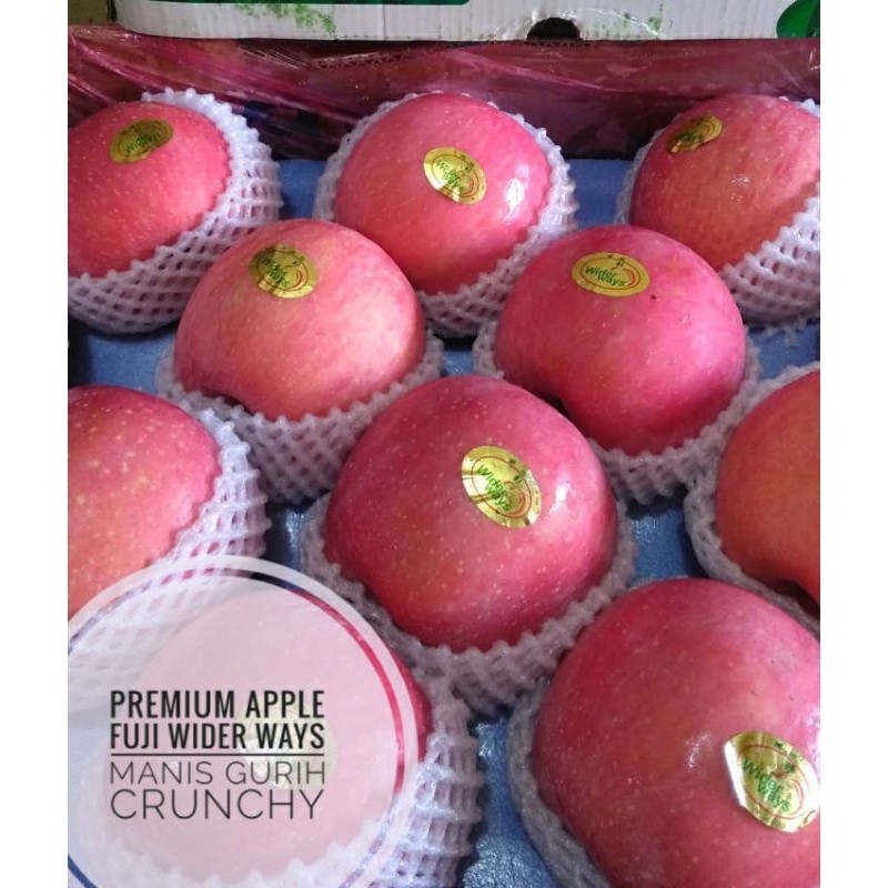 

BUAH APEL FUJI PREMIUM / FUJI BLUSH 1KG ud buah tiga saudara