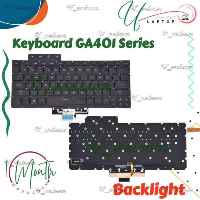 Keyboard ROG Zephyrus G14 GA401QM GA401I GA401QC GA401QH GA401QE GA401 GA401U GA401M Series Backligh
