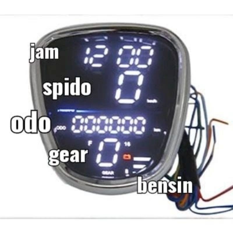 SPEDO/SPEEDOMETER HONDA C70 DIGITAL ODOMETER