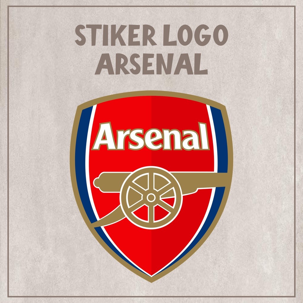 

Stiker Sticker Helm LOGO laptop Handphone Motor Mobil ARSENAL