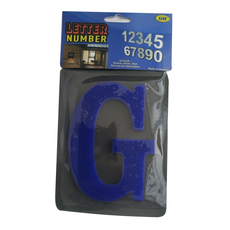 

GM LABEL ACRYLIC HURUF G TEMPEL 10CM G