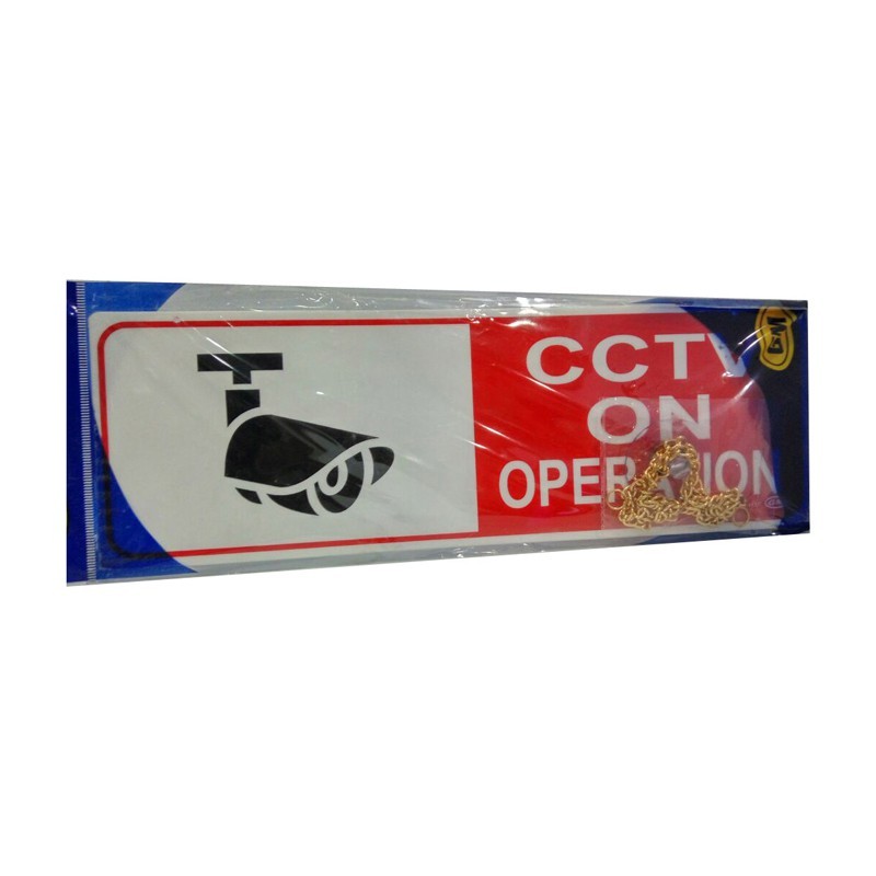

GM LABEL BESAR LB 413 WARNA CCTV + RANTAI
