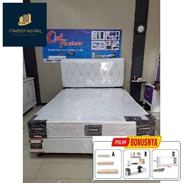 PROMO Spring bed 160x200 / Kasur Springbed No 2 / Kasur Tegal Murah Cirebon Kuningan Majalengka Indr