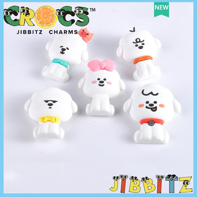 Bts BT21 jibbitz  Shoe Buckle Cute/ Cartoon clog Shoe Accessories crocs