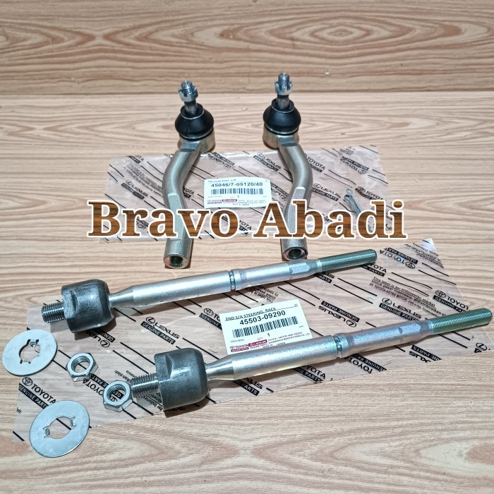 JUAL TIE ROD END + 2PCS LONG TIE ROD VIOS GEN 1 2002 2003 2004 2005 2006 BEST SELLER