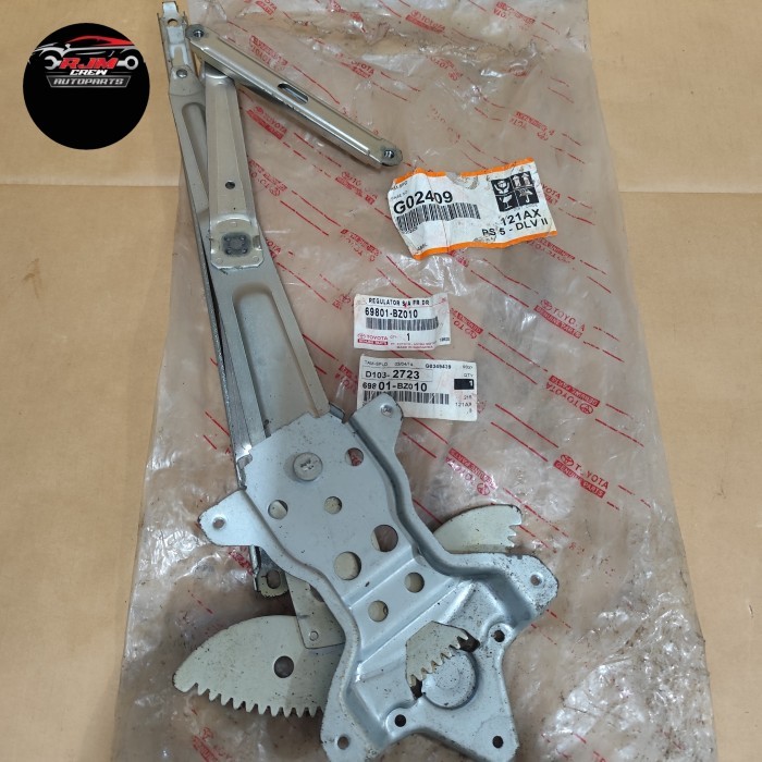 Regulator Power Window / Pintu Depan Kanan Avanza
69801-BZ010