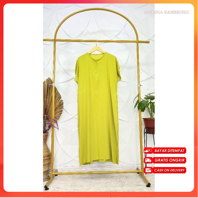 DASTER RAYON DASTER PANJANG POLOS DASTER LONG BUSUI SEMATA KAKI