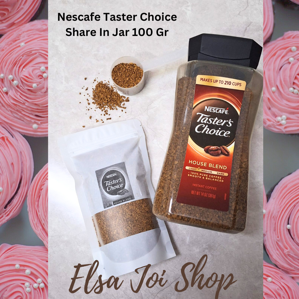 

ELSAJOISHOP - Repack Nescafe Taster's Choice House Blend - 100 Gr