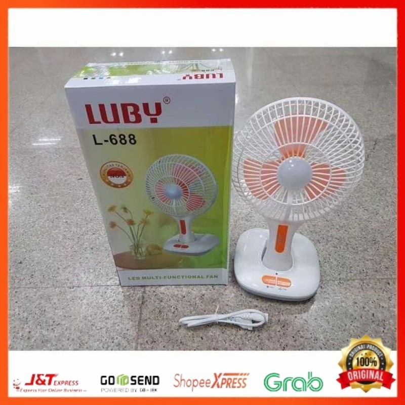 Kipas angin mini portabel  L-688 LUBY