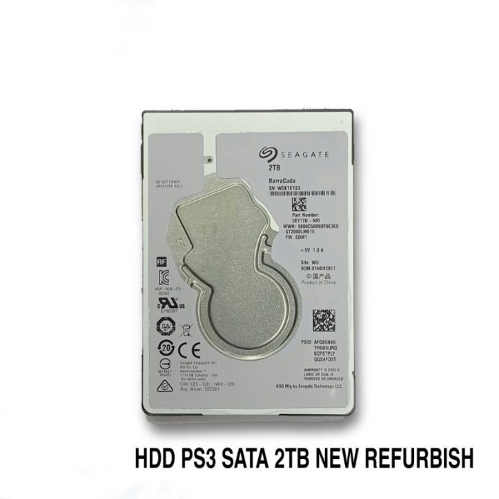HDD 2.5 SATA 500GB 1TB 2TB / HARDISK SATA 2.5 FOR PS3 PS4 - 500gb