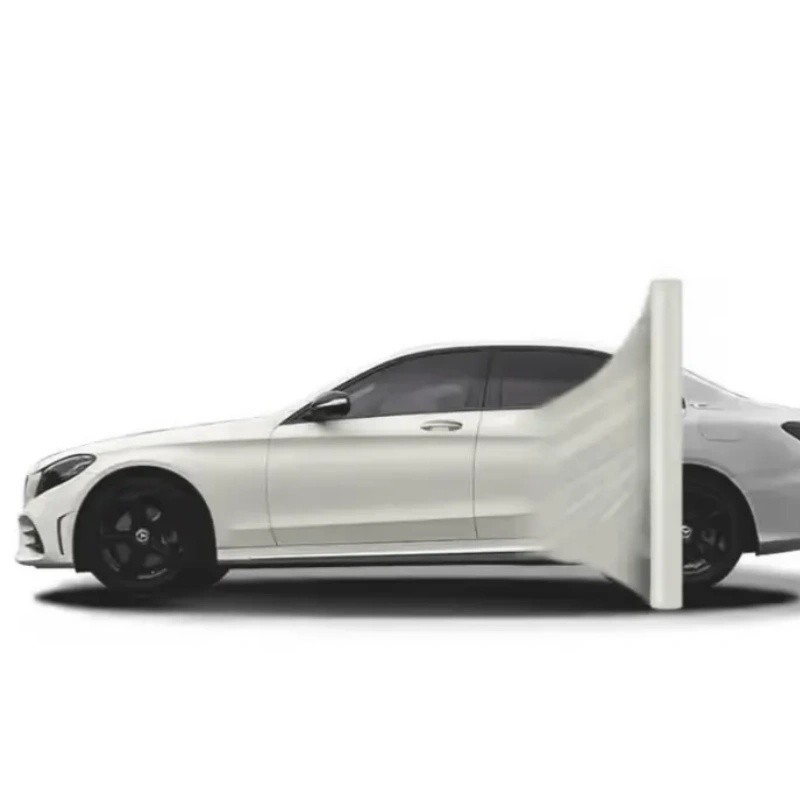 

3M brand high-quality customized high gloss white colored packaging film and colored paint protective film