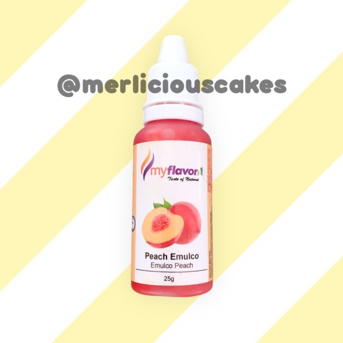 

My Flavor Peach Persik Emulco Perasa dan Pewarna Makanan