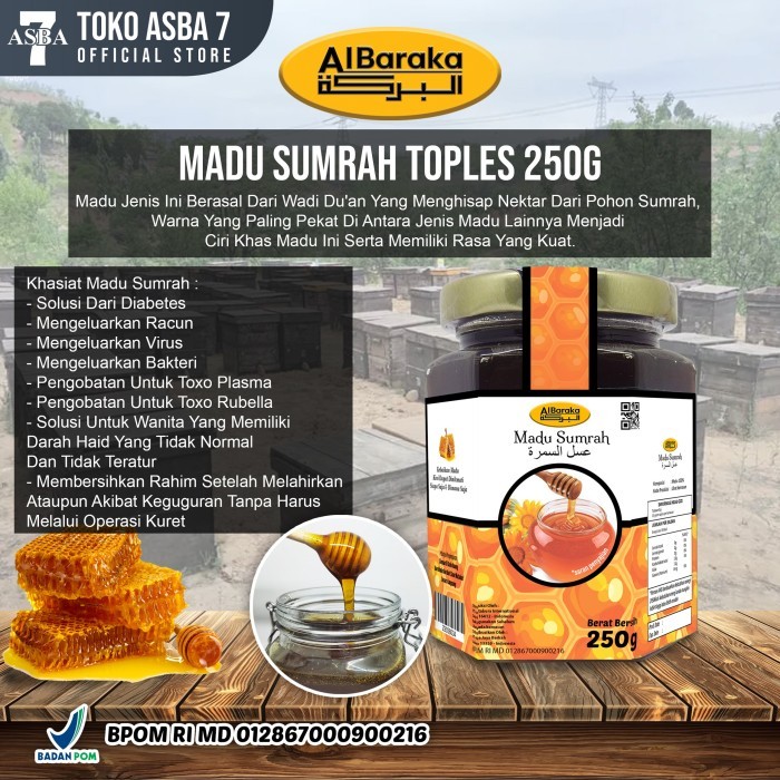 

AL BARAKA MADU SUMRAH TOPLES