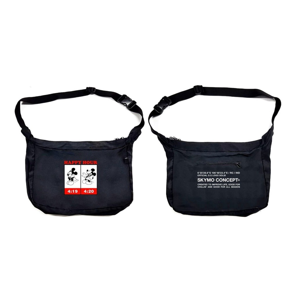 Skymo Apparel Sling Bag 420 Black