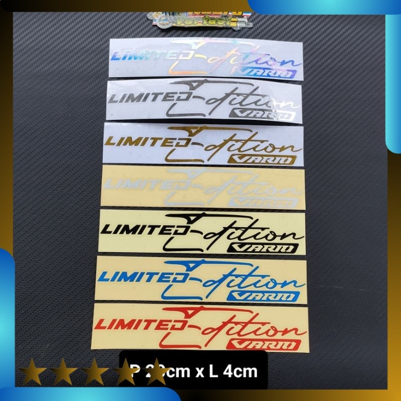 Stiker cutting Vario limited edition Lightnaziashop