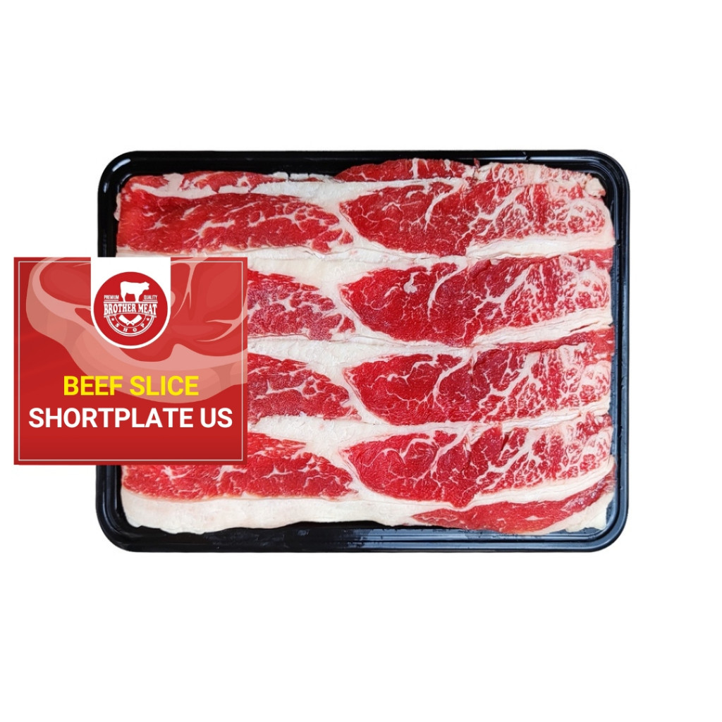 

Beef Sliced Shortplate US 500gr - Irisan Daging Perut Sapi US