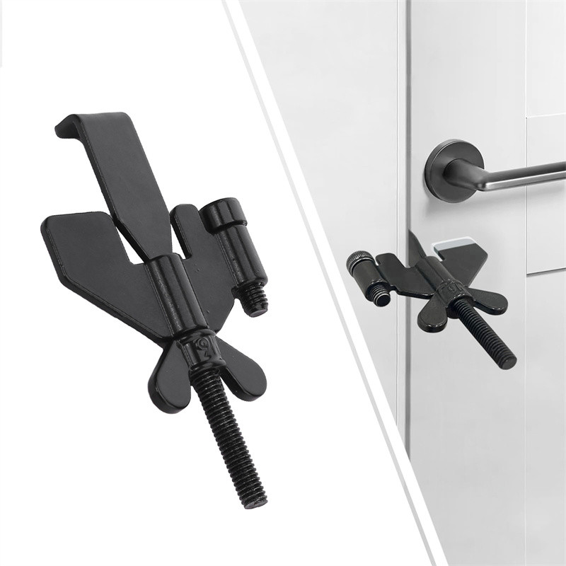Portable Door Lock Travel Hotel Self-Defense Anti-Theft Stopper Safe Latch  Accommodation Door Stopp