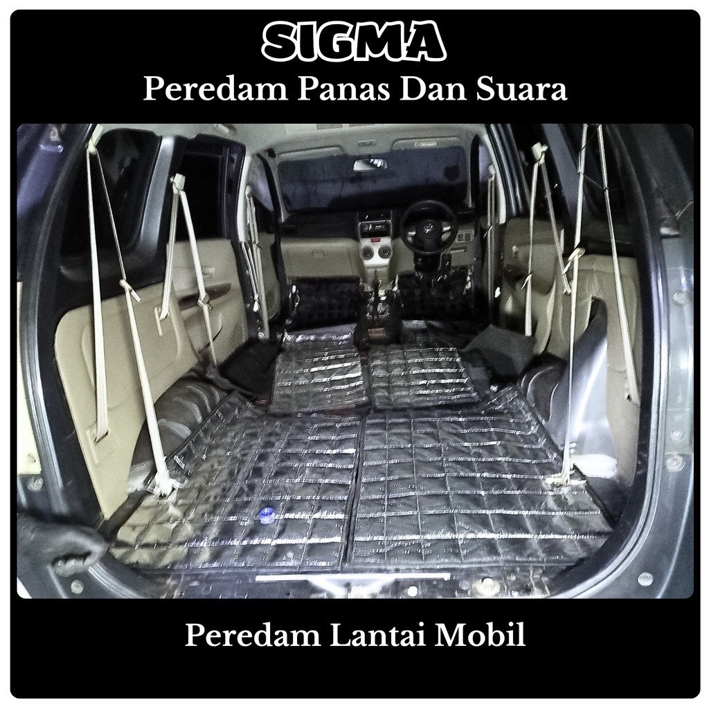 Jeep Wrangler CJ7 Peredam Panas Dan Suara Karpet Lantai Dasar Mobil MASTER SIGMA