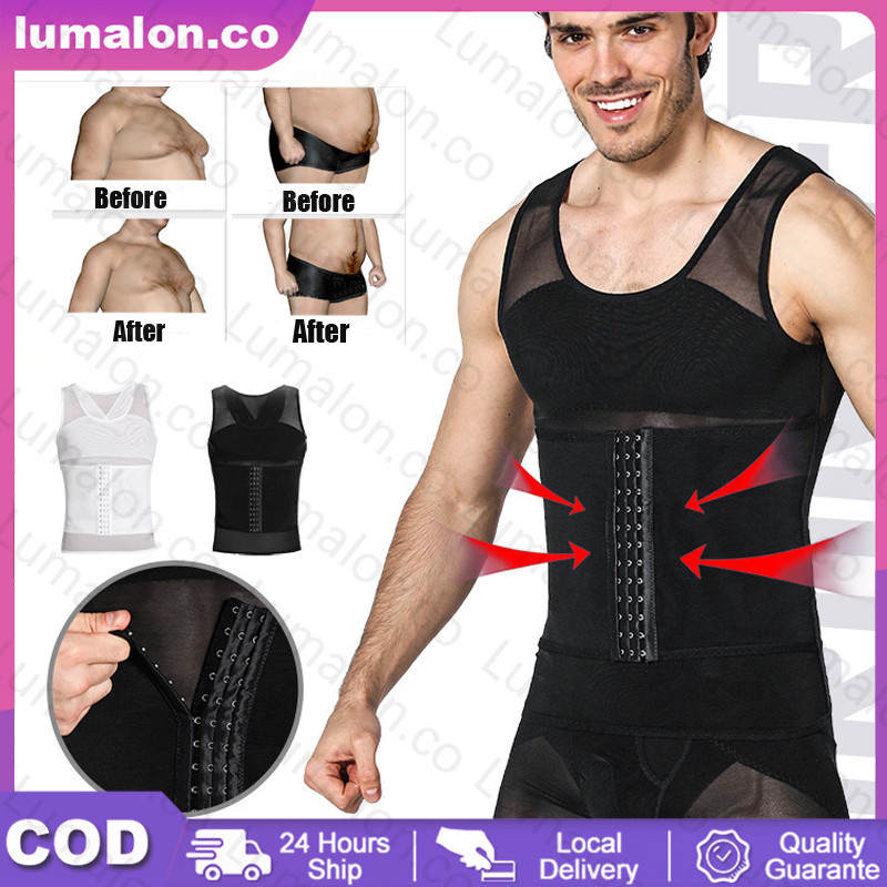 Memperbaiki Postur Tubuh Dan Menegapkan Punggung Meratakan Dada Korset Pita Perut Korset Pria Belly 