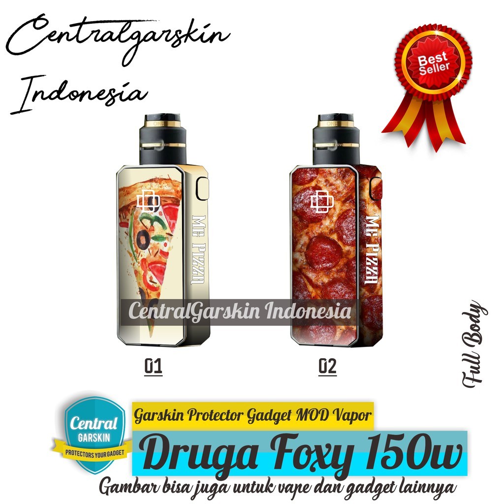 PROMO (Centralgarskin) Garskin Druga Foxy 150w MI PIZZA Druga foxy Murah