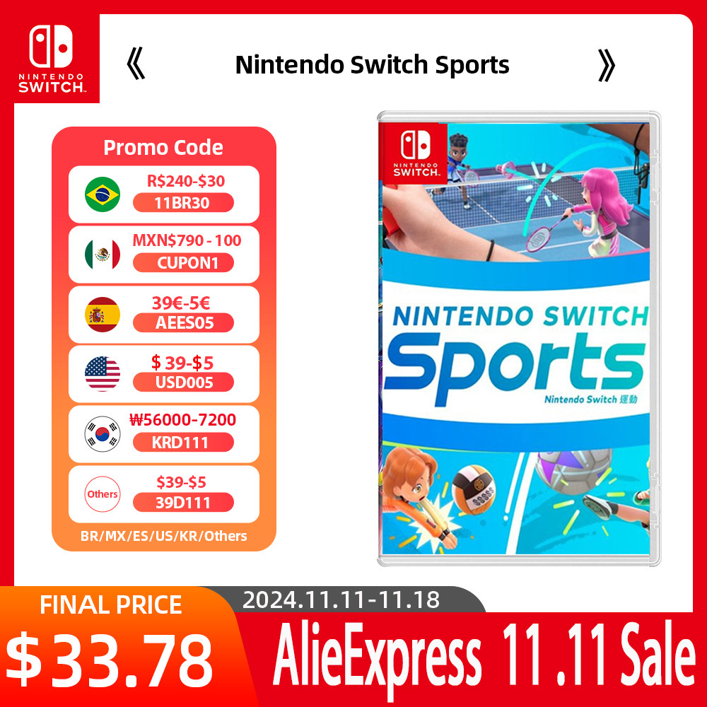 Nintendo Switch Game - Nintendo Switch Sports - Sports Multiplayer Party for Switch OLED