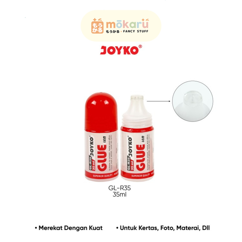 

Joyko Lem Kertas Glue Liquid 35ml GL-R35