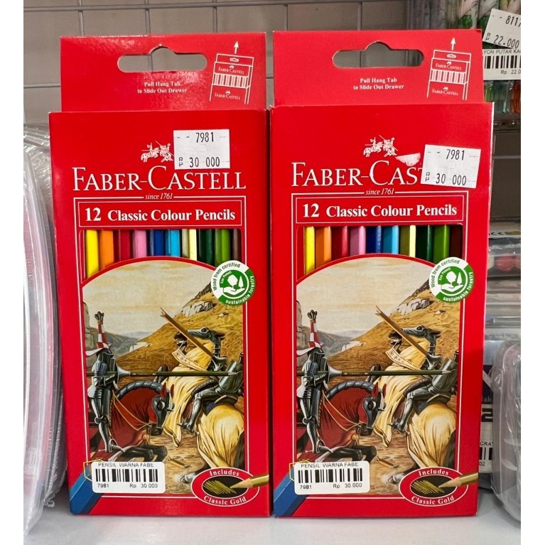 

PENSIL WARNA FABER CASTEL 12 CLASSIC PANJANG