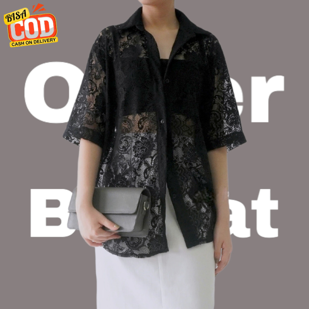 outer brokat | outer brokat kondangan kekinian | outer brokat premium | hitam