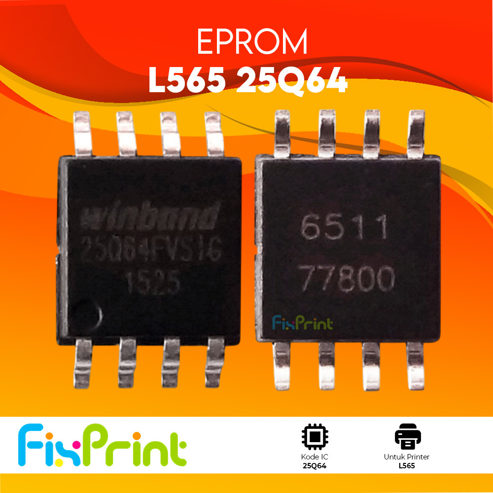 IC Eprom L565 IC Eeprom Reset L565 IC Counter L565 Resetter Printer L565