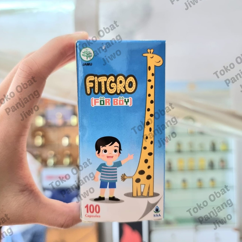 FITGRO / GROW UP FOR BOY / YI ZHI ZENG GAO WAN / OBAT PERTUMBUHAN ANAK