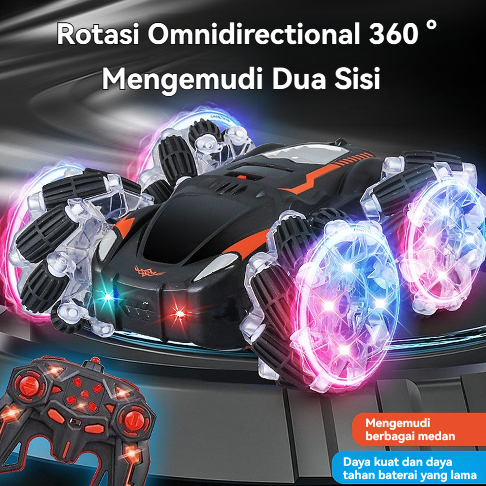 Balap Mobil Rc Stunt Car Anak Elves Anak Stunt Kontrol Mobilan