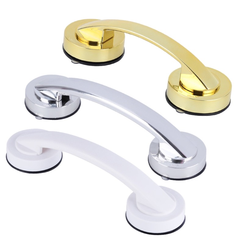 Shower Handle Suction Grab Bars Non-slip Handrail Secure Grip with Suction Cup