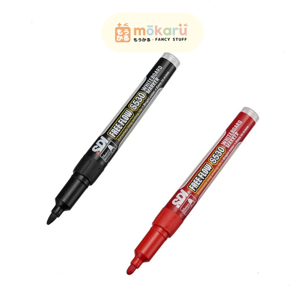 SDI Whiteboard Marker S530-VP / Spidol Whiteboard