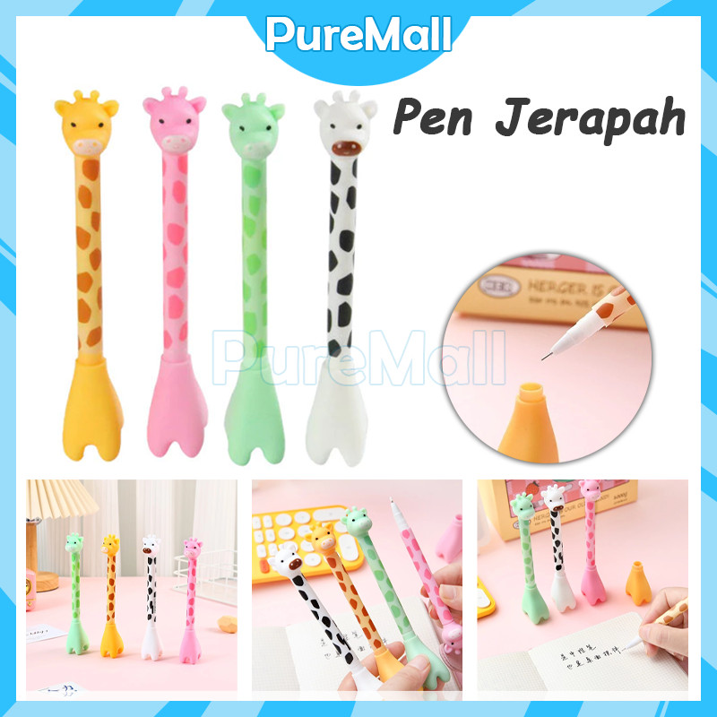 

Pen Gel Jerapah / Ballpen Pena / Pena Tinta