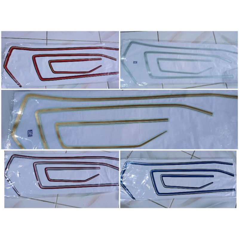 Striping gl100 gl cacing 1982 | sticker bodi Honda gl 100 cacing | stiker motor gl 82