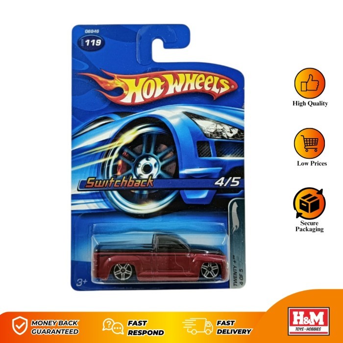 Hot Wheels Switchback Merah - Hot Wheels Jadul - XG5